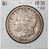 Image 1 : 1878-CC $1 Morgan Silver Dollar Coin