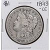 1893-CC $1 Morgan Silver Dollar Coin