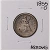 Image 1 : 1855-O w/Arrows Seated Liberty Quarter Coin