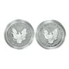 Image 2 : Lot of 2018-S & 2019-S $1 Proof American Silver Eagle Coins