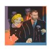 Image 1 : Ringo Daniel Funes "Mr. and Mrs. DiMaggio" Original Mixed Media On Canvas