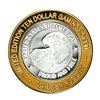 Image 1 : .999 Silver Golden Nugget Las Vegas, Nevada $10 Casino Limited Edition Gaming Token