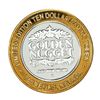 Image 2 : .999 Silver Golden Nugget Las Vegas, Nevada $10 Casino Limited Edition Gaming Token