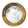Image 1 : .999 Silver Sierra Sids Sparks, Nevada $10 Casino Limited Edition Gaming Token