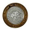 Image 2 : .999 Silver Treasure Island Las Vegas, Nevada $10 Casino Limited Edition Gaming Token