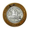 Image 2 : .999 Silver Pioneer Hotel & Gambling Hall $10 Casino Limited Edition Gaming Token