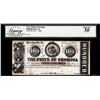 1863 $100 State of Georgia Milledgeville, GA Obsolete Note Cr.6 Legacy About New 50