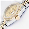 Image 5 : Rolex Ladies Two Tone Champagne Diamond Datejust Wristwatch