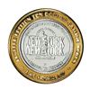 Image 2 : .999 Fine Silver New York New York Las Vegas, Nevada $10 Limited Edition Gaming Token