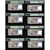 Image 2 : (8) Consecutive 2017 Djibouti 40 Francs Bank Notes PMG Superb Gem Uncirculated 68EPQ