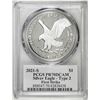 Image 2 : 2021-S Type 2 $1 American Silver Eagle Coin PCGS PR70DCAM Emily Damstra Signature FS