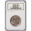 Image 1 : 1936 Long Island Tercentenary Commemorative Half Dollar Coin NGC MS65