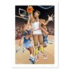 Image 1 : Yuval Mahler "Basketball" Limited Edition Serigraph On Paper