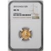Image 1 : 2015 $5 American Gold Eagle Coin NGC MS70