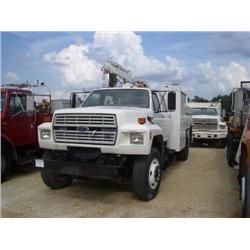 1991 FORD F800 S/A SERVICE TRUCK