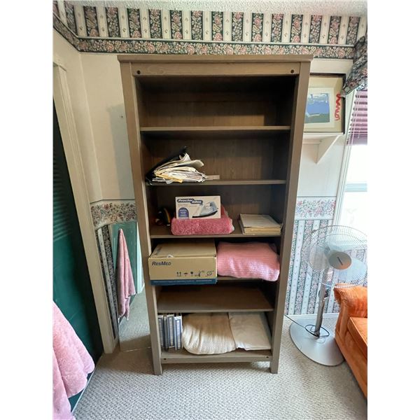 Light Grey IKEA Bookshelf (Contents Not Included) Excellent Condition!