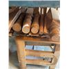 Image 1 : Pile of Assorted Oak Banister Rails