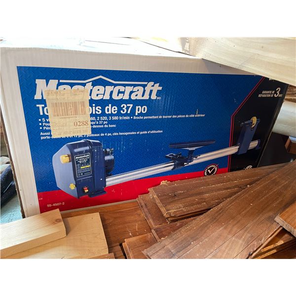 Mastercraft Wood Lathe - New In Box - Never Opened!