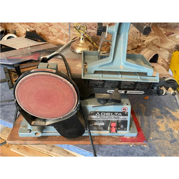 Delta 4inch Belt Disc Sander P9622