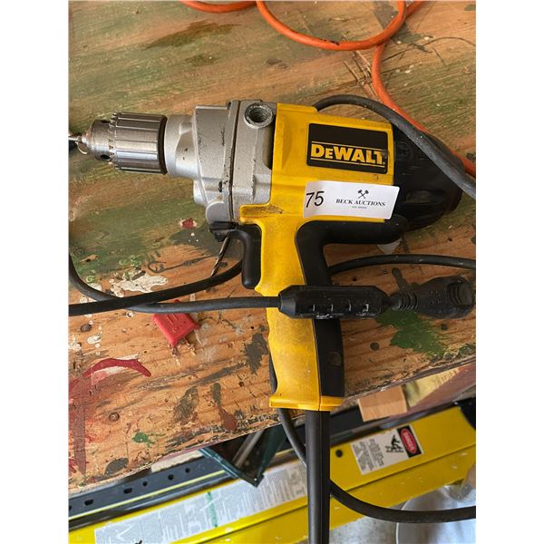 Electric Dewalt Power Drill DW130V