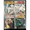 Image 1 : LOT OF 4 THE SAVAGE SWORD OF CONAN THE BARBARIAN COMICS