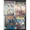 Image 1 : LOT OF 4 THE SAVAGE SWORD OF CONAN THE BARBARIAN COMICS