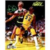 Image 1 : LARRY BIRD AND MAGIC JOHNSON DUAL SIGNED 8 X 10 (BECKETT COA)