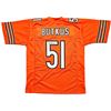 Image 1 : DICK BUTKUS SIGNED CHICAGO BEARS FOOTBALL JERSEY (BECKETT COA)