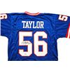 Image 2 : LAWRENCE TAYLOR SIGNED NY GIANTS FOOTBALL JERSEY (BECKETT COA)