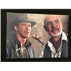 Image 1 : HARRISON FORD AND SEAN CONNERY SIGNED RAIDERS OF THE LOST ARK 8 X 10 (RA COA)