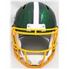 Image 3 : JORDAN LOVE SIGNED GREEN BAY PACKERS FULL SIZE FLASH HELMET (BECKETT COA)