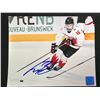 Image 1 : CONNOR BEDARD SIGNED TEAM CANADA 8 X 10 (GCG HOLO)