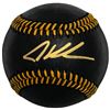 Image 1 : Adley Rutschman Autographed Official Black MLB Baseball Baltimore Orioles Fanatics Holo