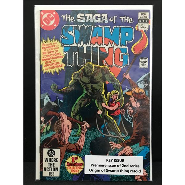 THE SAGA OF THE SWAMP THING #1  KEY ISSUE (DC  COMICS)