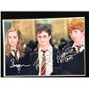 Image 1 : HARRY POTTER CAST SIGNED 8 X 10 (RA COA)