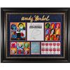 Image 1 : ANDY WARHOL SIGNED AND CUSTOM FRAMED 24 X 30 DISPLAY (BECKETT LOA)