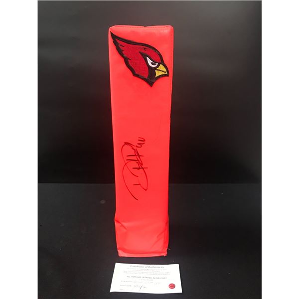 DARNELL DOCKETT SIGNED ENDZONE PILON WITH COA