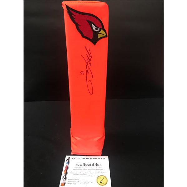 MICHAEL FLOYD SIGNED CARDINALS ENDZONE PILON WITH COA