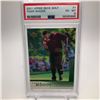Image 1 : 2001 UPPER DECK #1 TIGER WOODS ROOKIE CARD PSA  GRADED 6