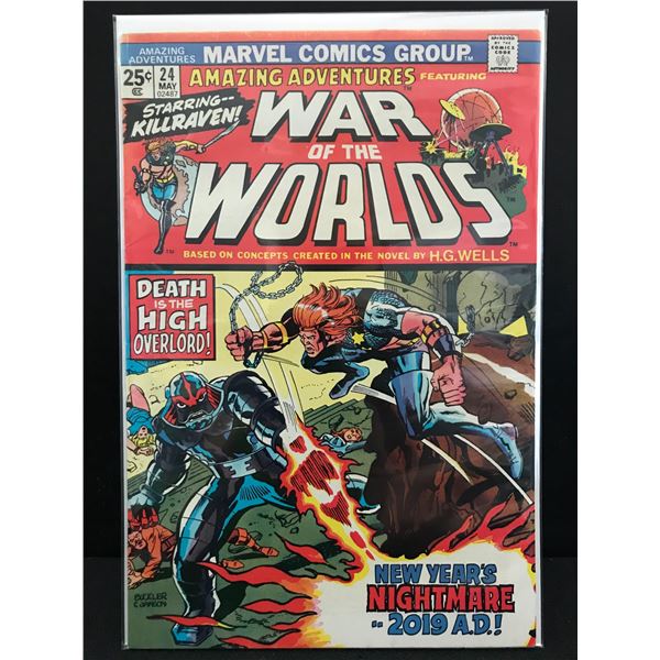 MARVEL COMICS NO.24 WAR OF THE WORLDS