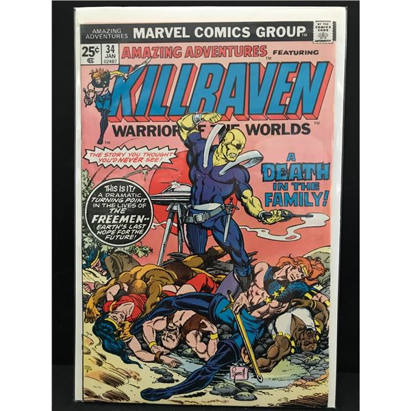 MARVEL COMICS NO. 34 KILLRAVEN