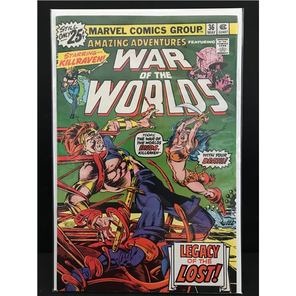 MARVEL COMICS NO.36 WAR OF THE WORLDS