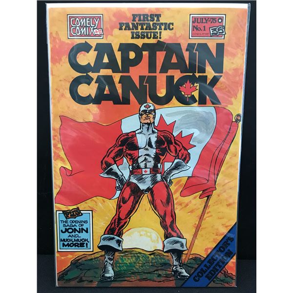 COMELY COMIX NO.1 CAPTAIN CANUCK