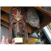 Image 1 : 2 CARVED MASKS
