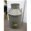 Image 1 : GALVANIZED MILK CAN