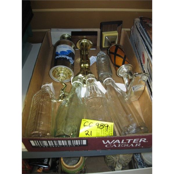 COLLECTABLE BOTTLES & TROPHIES