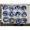 Image 1 : LG. LOT OF PORCELAIN SM. COLLECTOR PLATES