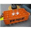 Image 1 : PICK A POP CRATE W/2 BOTTLES