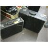 Image 2 : COLLECTABLE BLACK 2 PIECE LUGGAGE SET