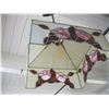 Image 2 : LEADED GLASS HANGING LIGHT
